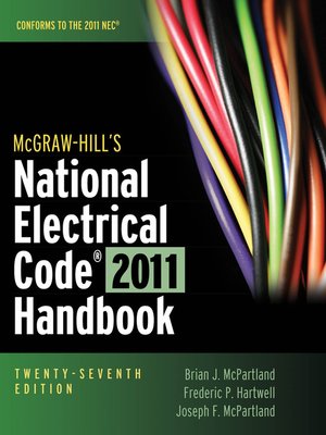 cover image of McGraw-Hill's National Electrical Code 2011 Handbook